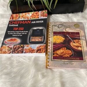 Air fryer and companies coming cook books​​​​​​​​​​​